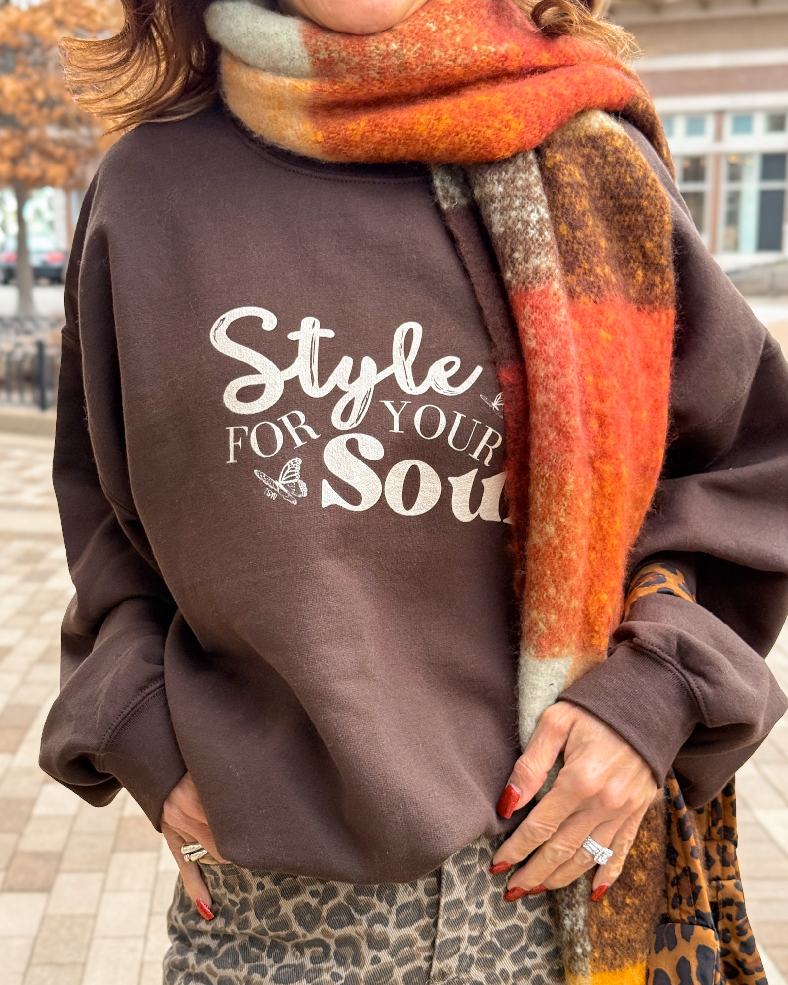 Brown Style For Your Soul Sweatshirt