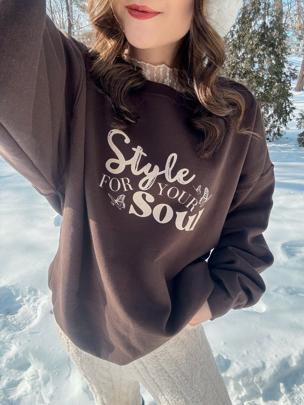 Brown Style For Your Soul Sweatshirt