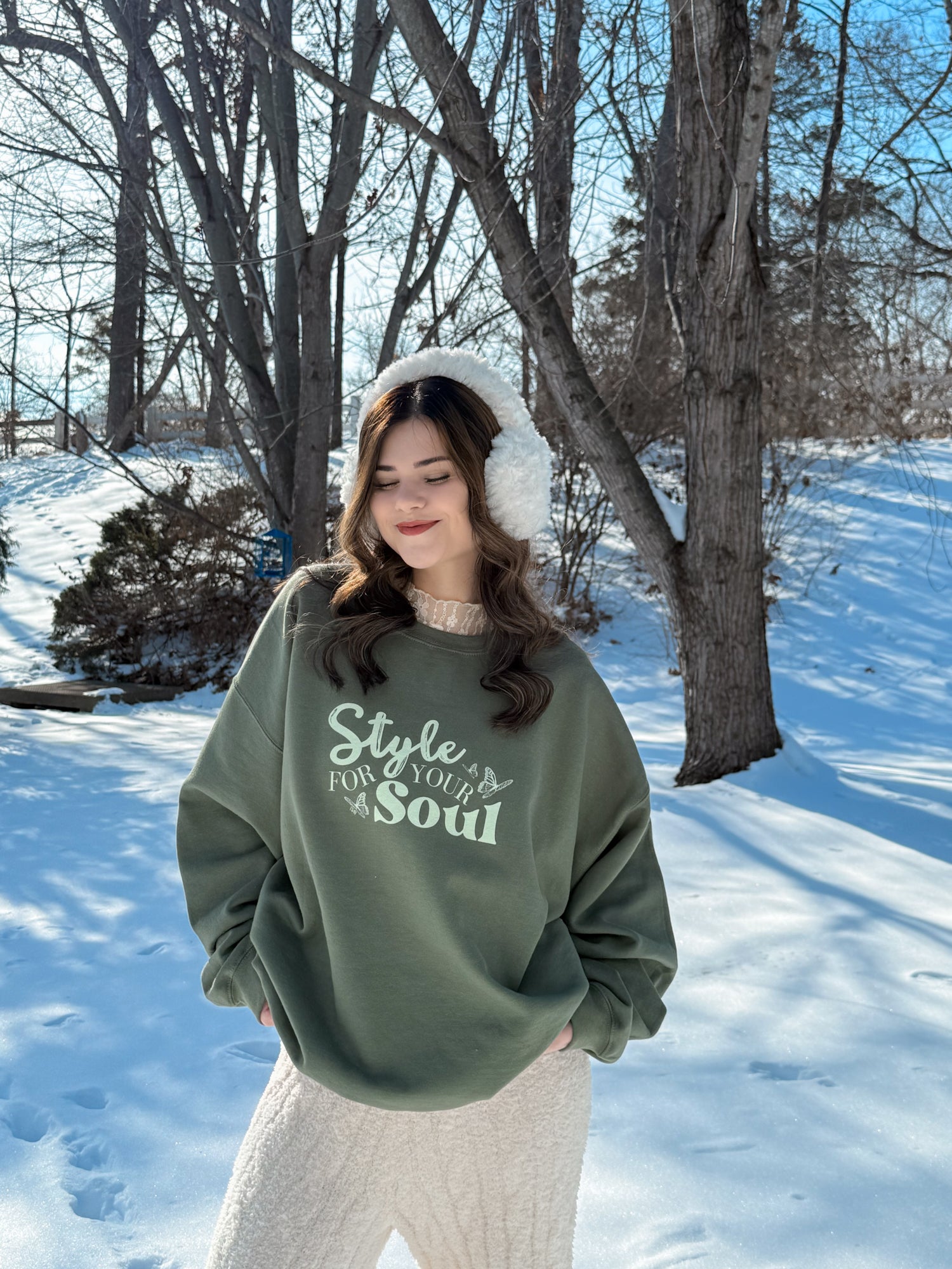 Army Green Style For Your Soul Sweatshirt