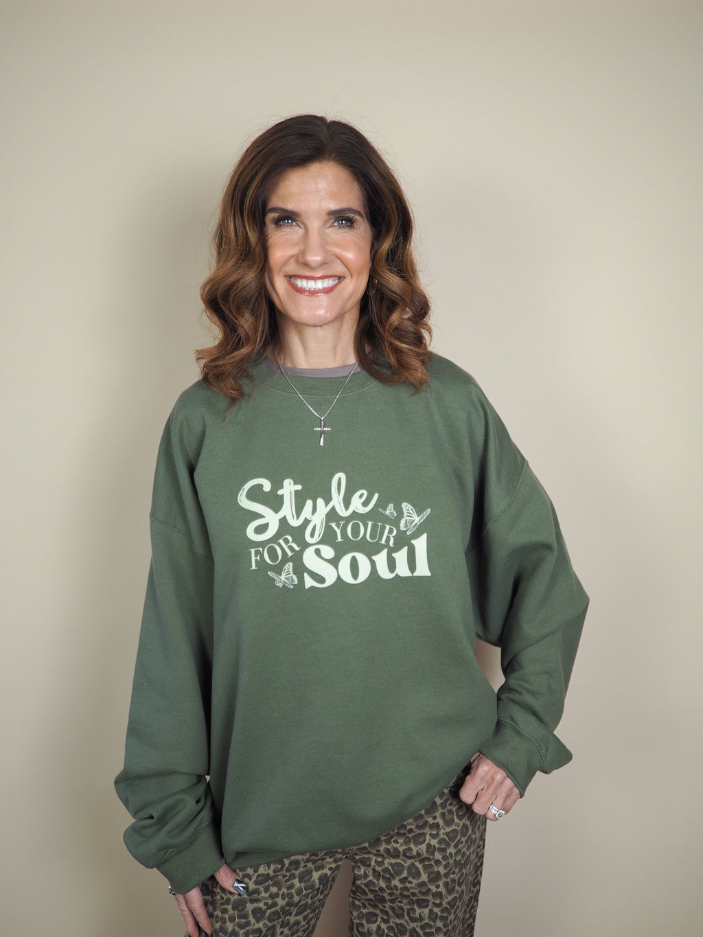 Army Green Style For Your Soul Sweatshirt