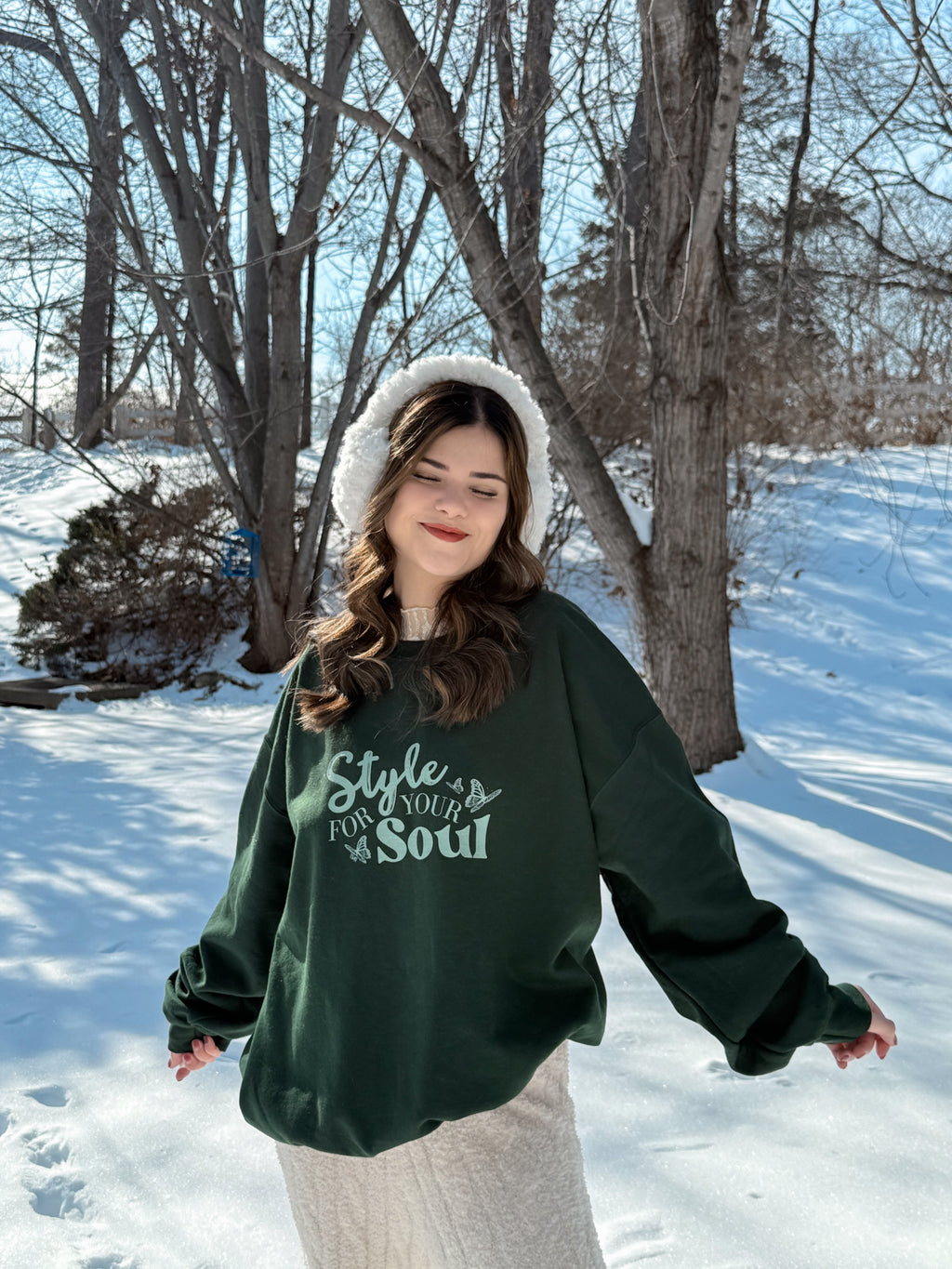 Evergreen Style For Your Soul Sweatshirt