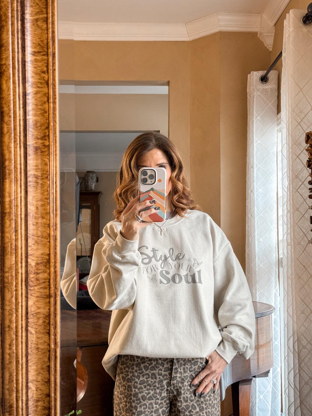 Beige Style For Your Soul Sweatshirt