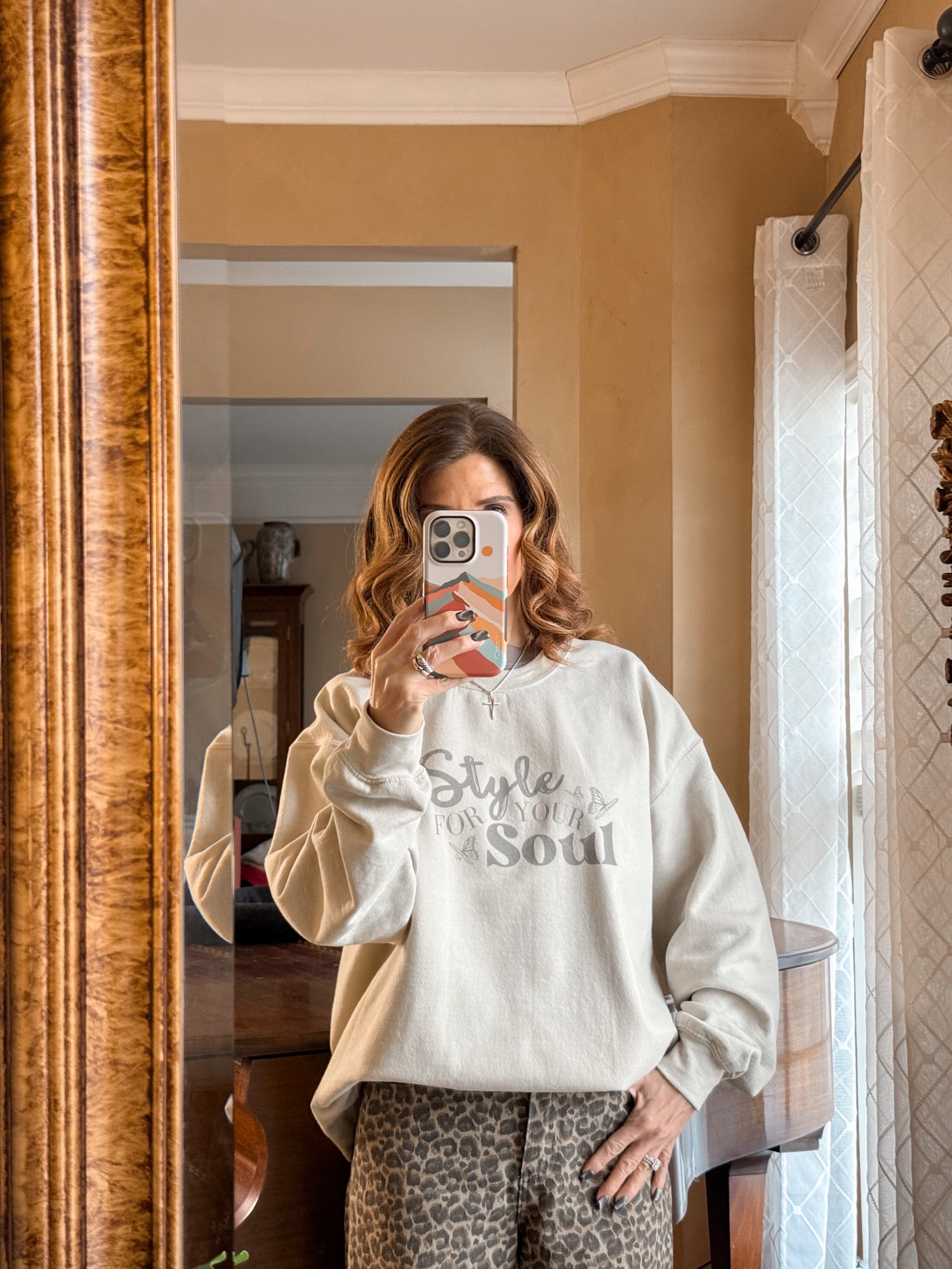 Beige Style For Your Soul Sweatshirt