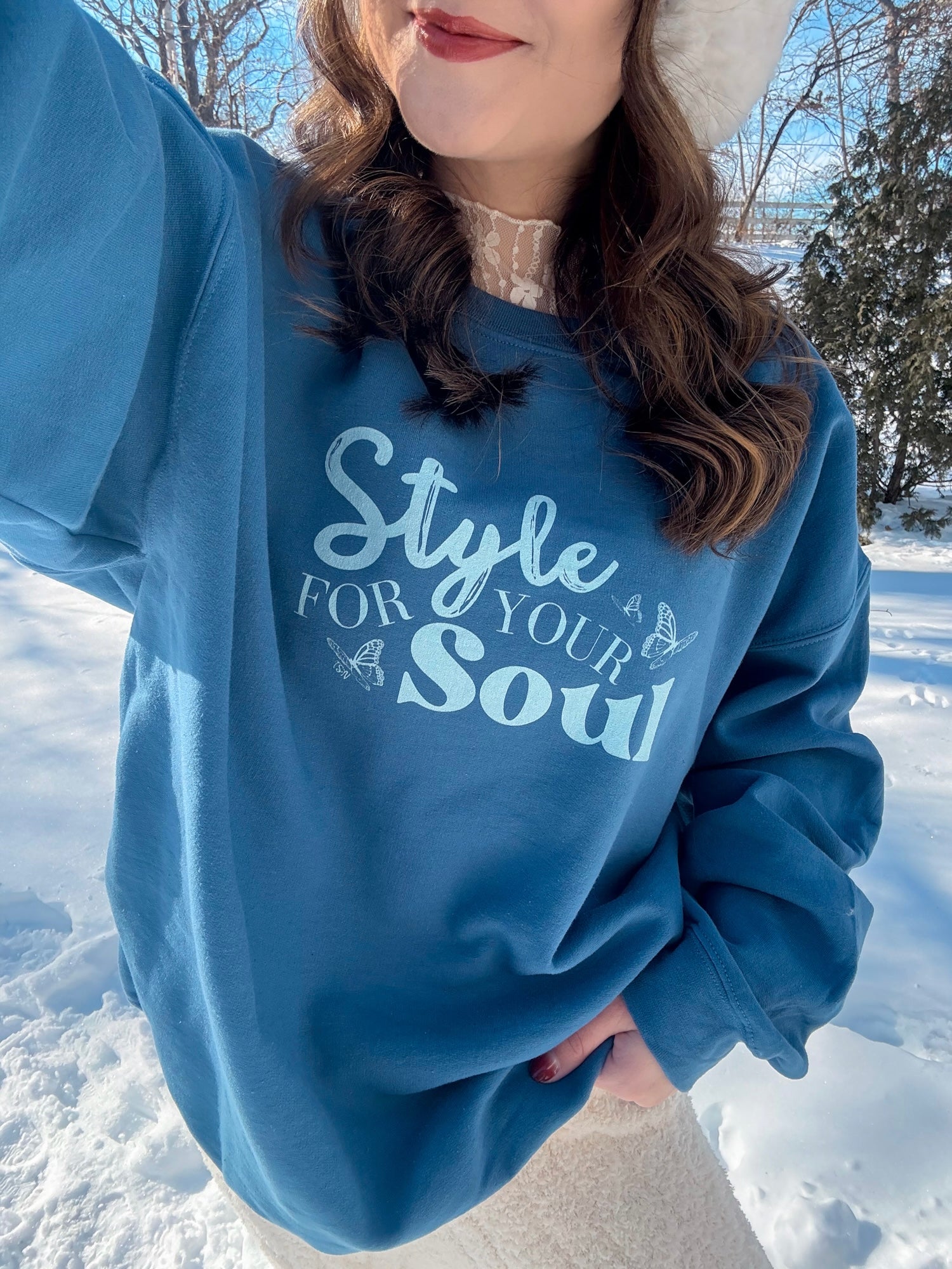 Indigo Style For Your Soul Sweatshirt