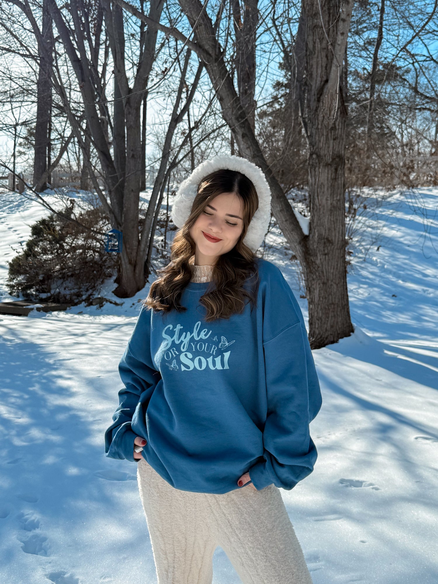 Indigo Style For Your Soul Sweatshirt