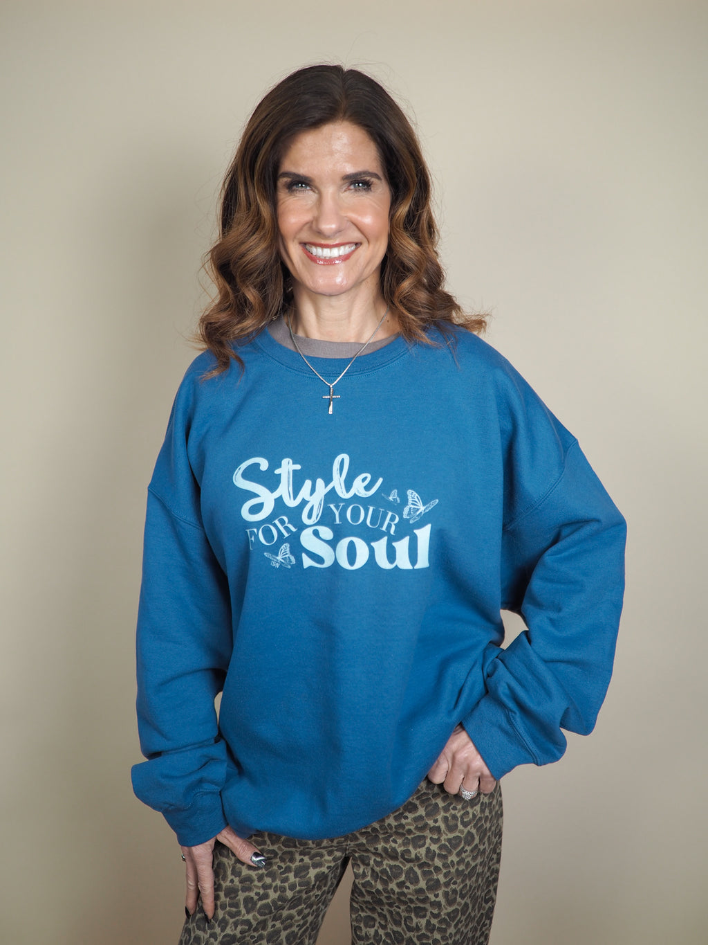 Indigo Style For Your Soul Sweatshirt
