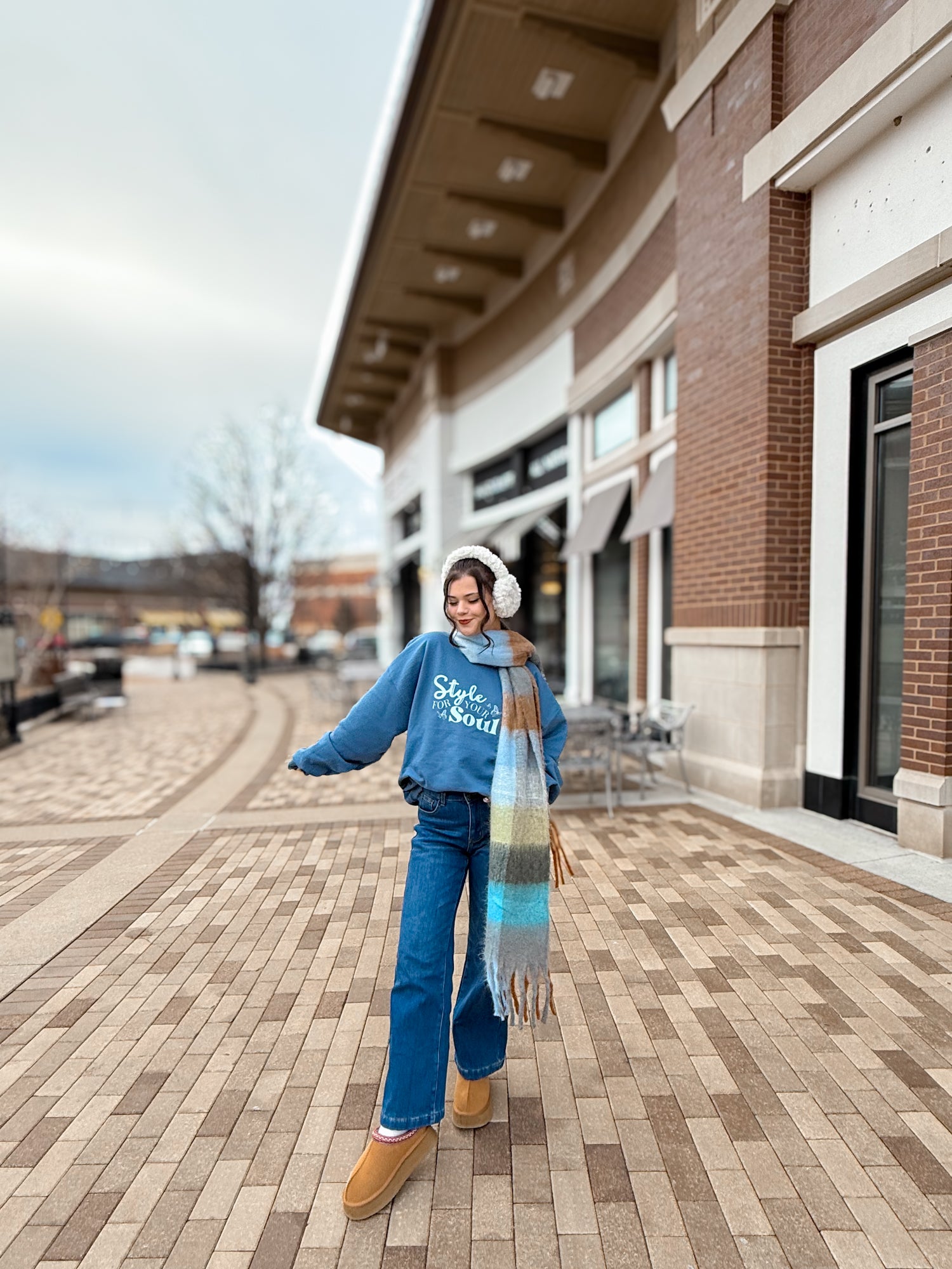 Indigo Style For Your Soul Sweatshirt