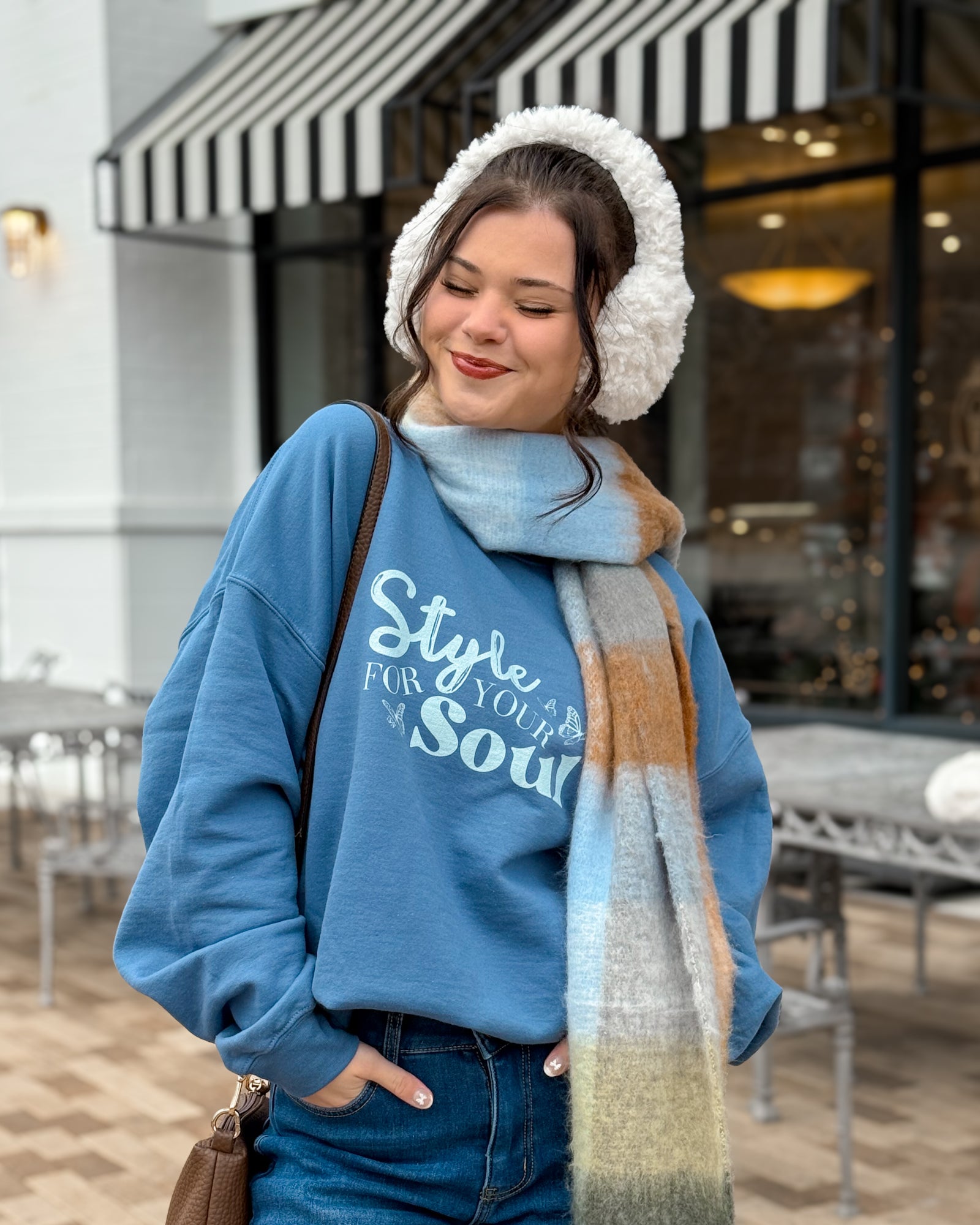 Indigo Style For Your Soul Sweatshirt