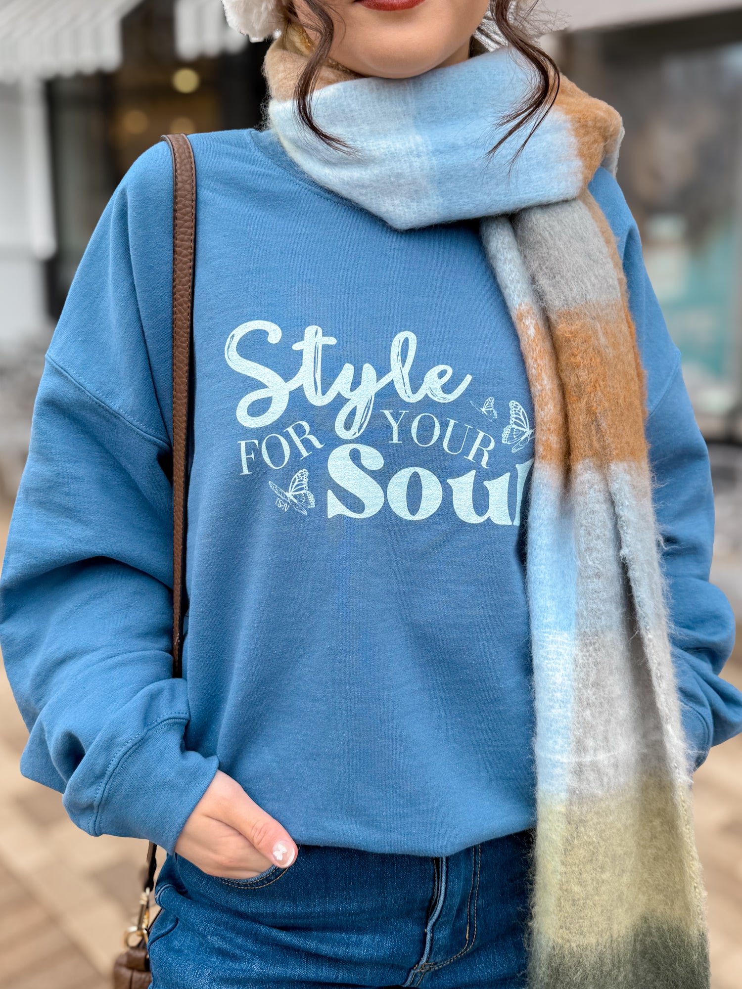 Indigo Style For Your Soul Sweatshirt