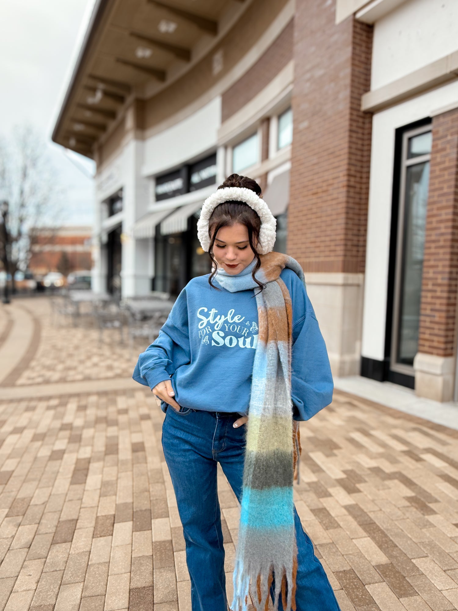 Indigo Style For Your Soul Sweatshirt