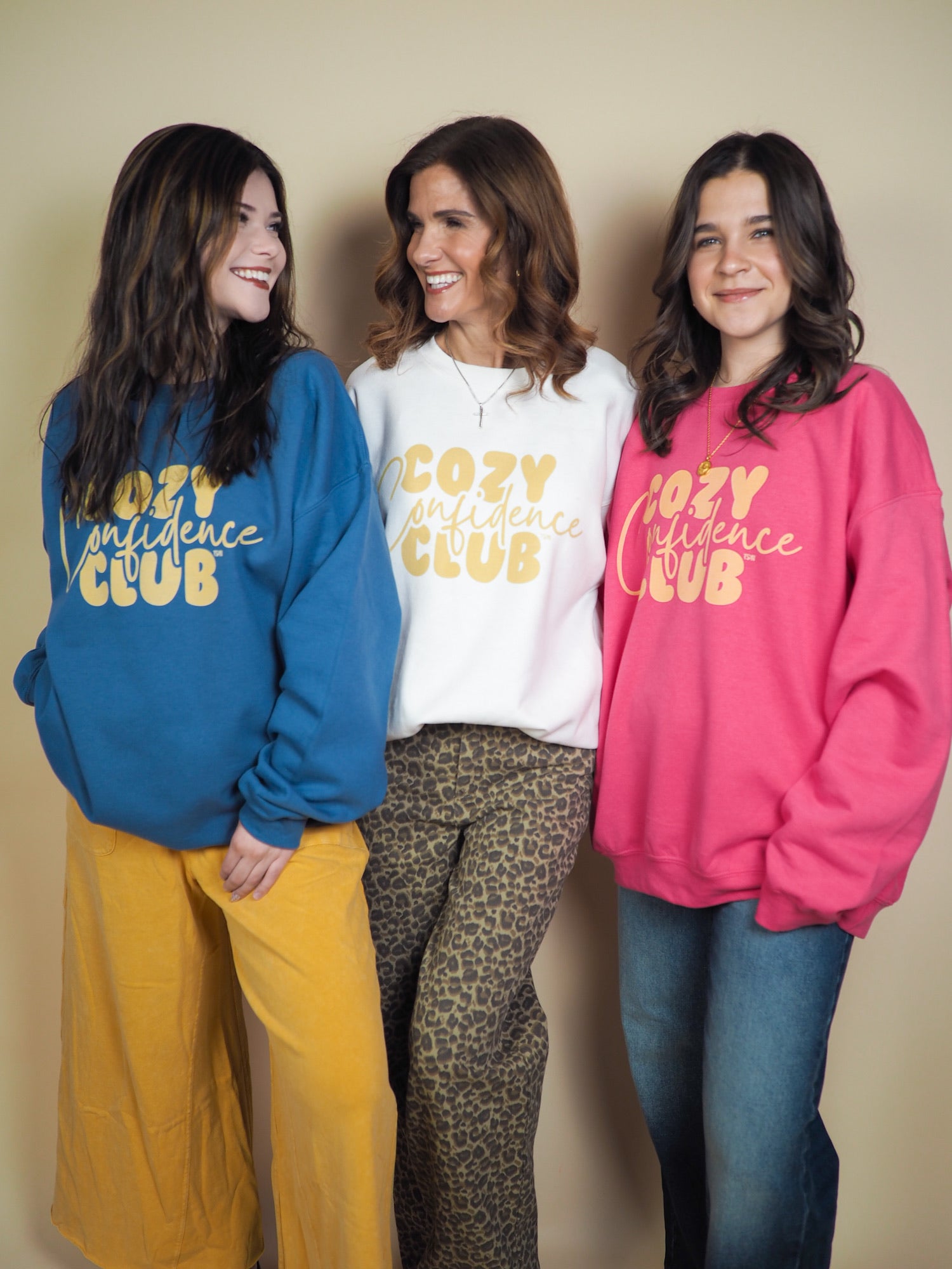 Yellow Cozy Confidence Club Sweatshirt
