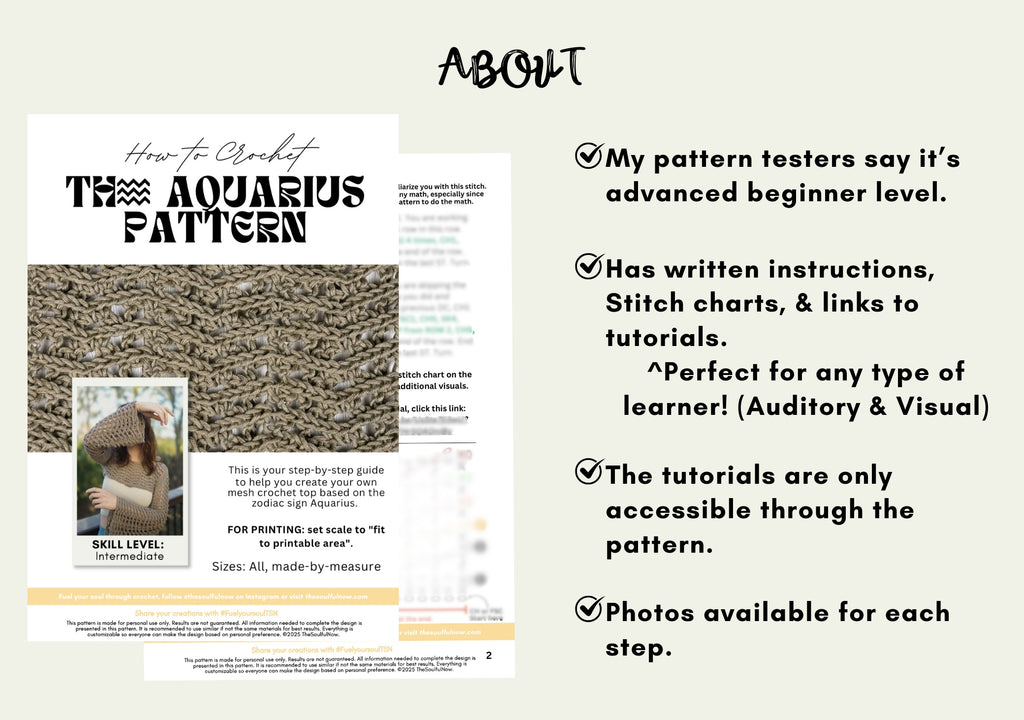 Aquarius Top PDF Pattern