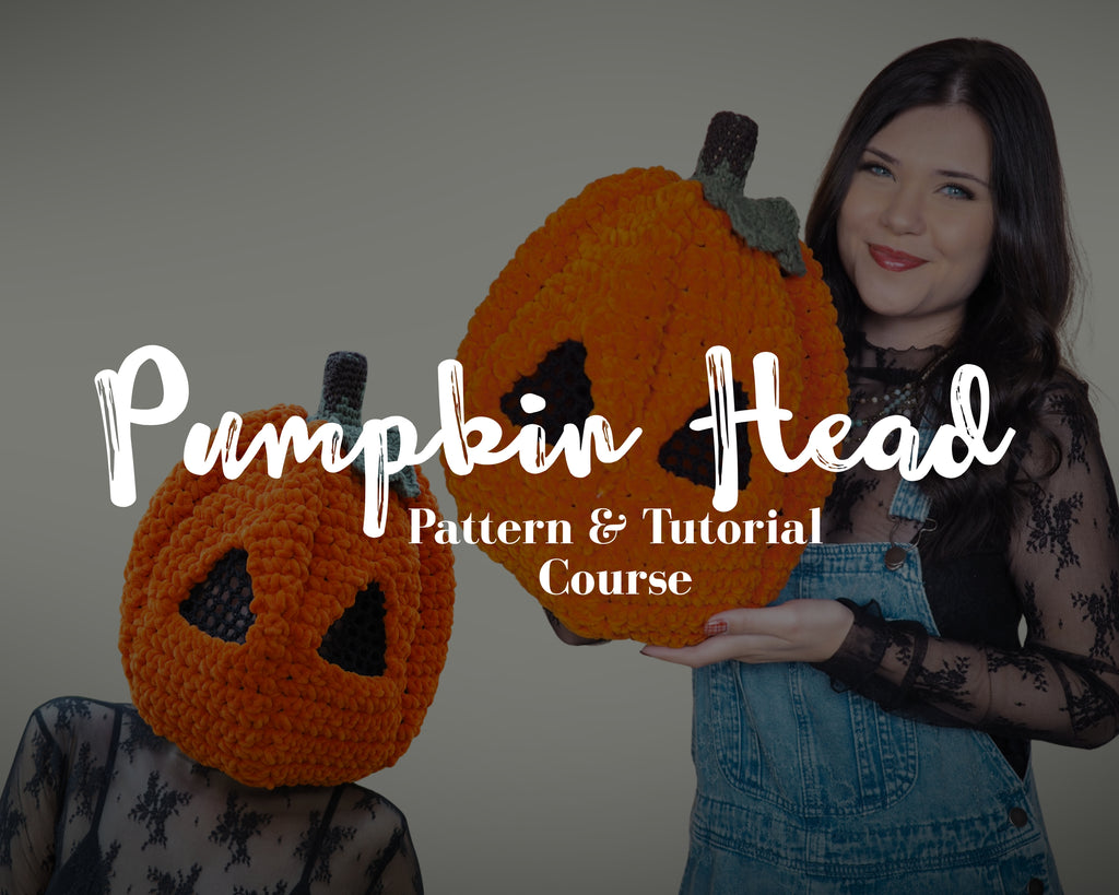 Crochet Pumpkin Head Pattern Course