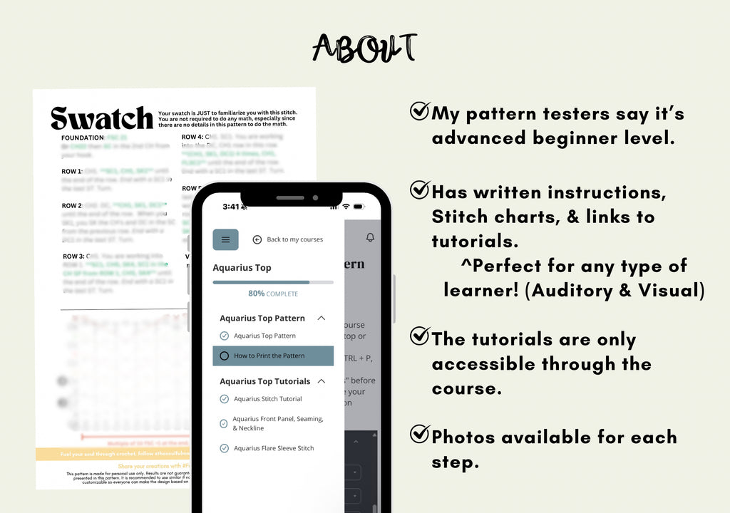 Aquarius Top Pattern Course