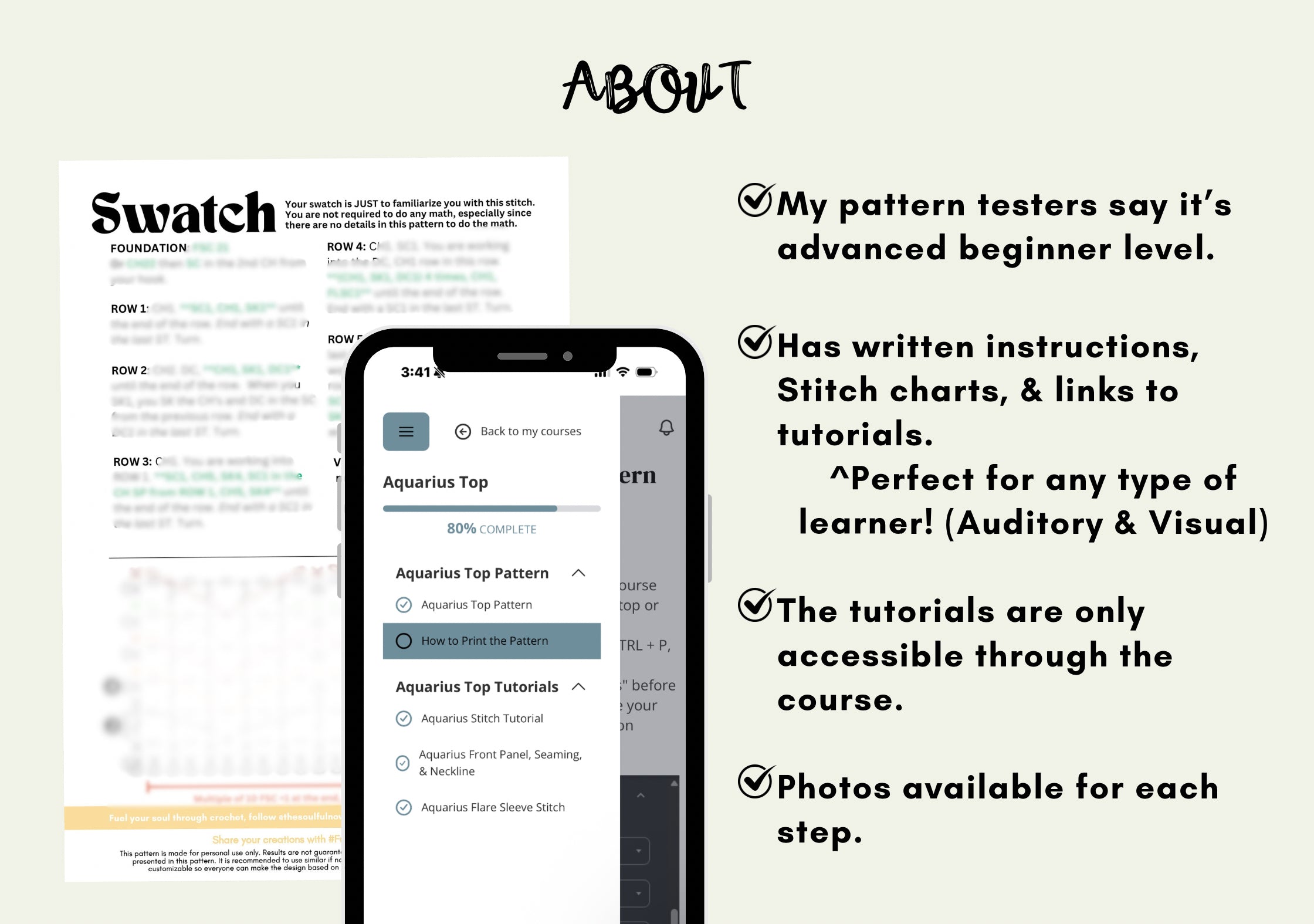 Aquarius Top Pattern Course