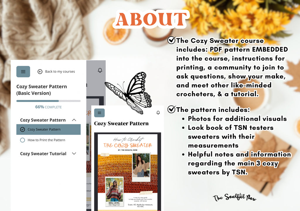 The Cozy Sweater Pattern Course