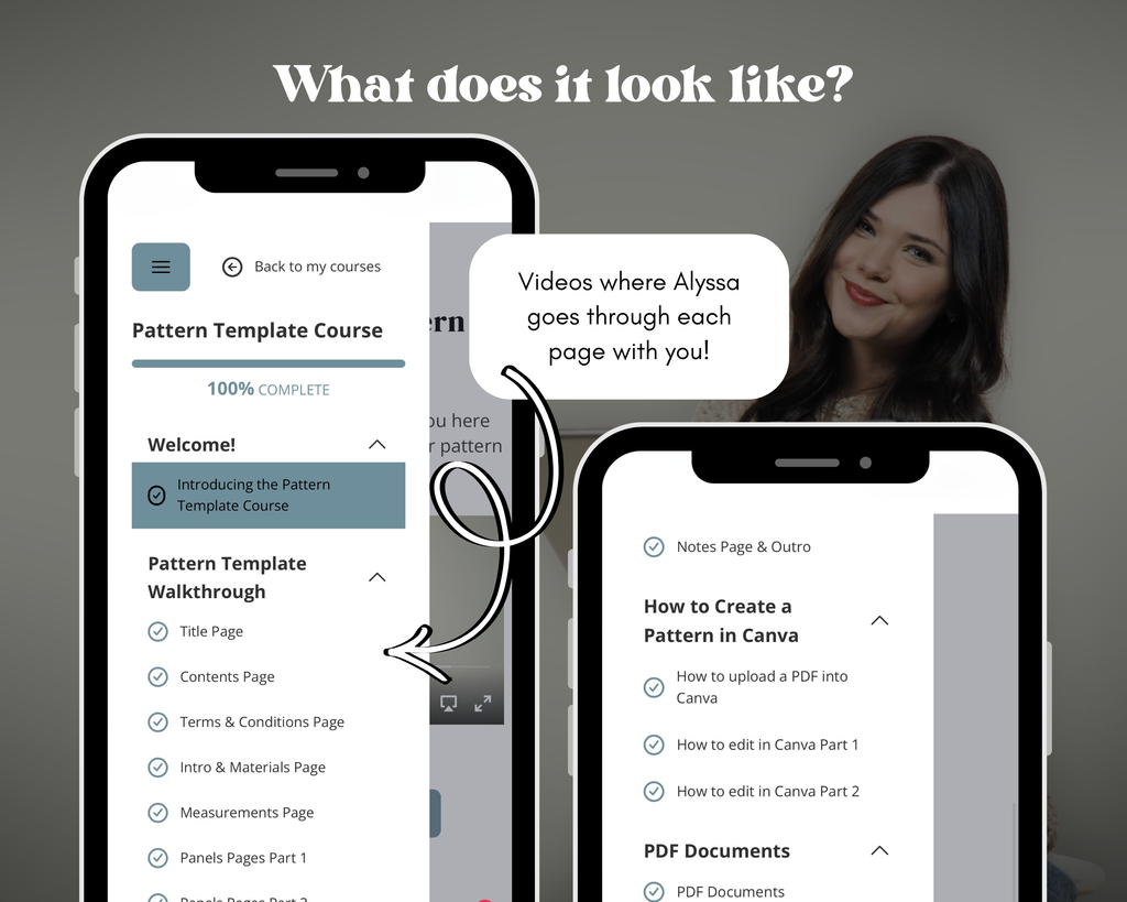 Pattern Template Course