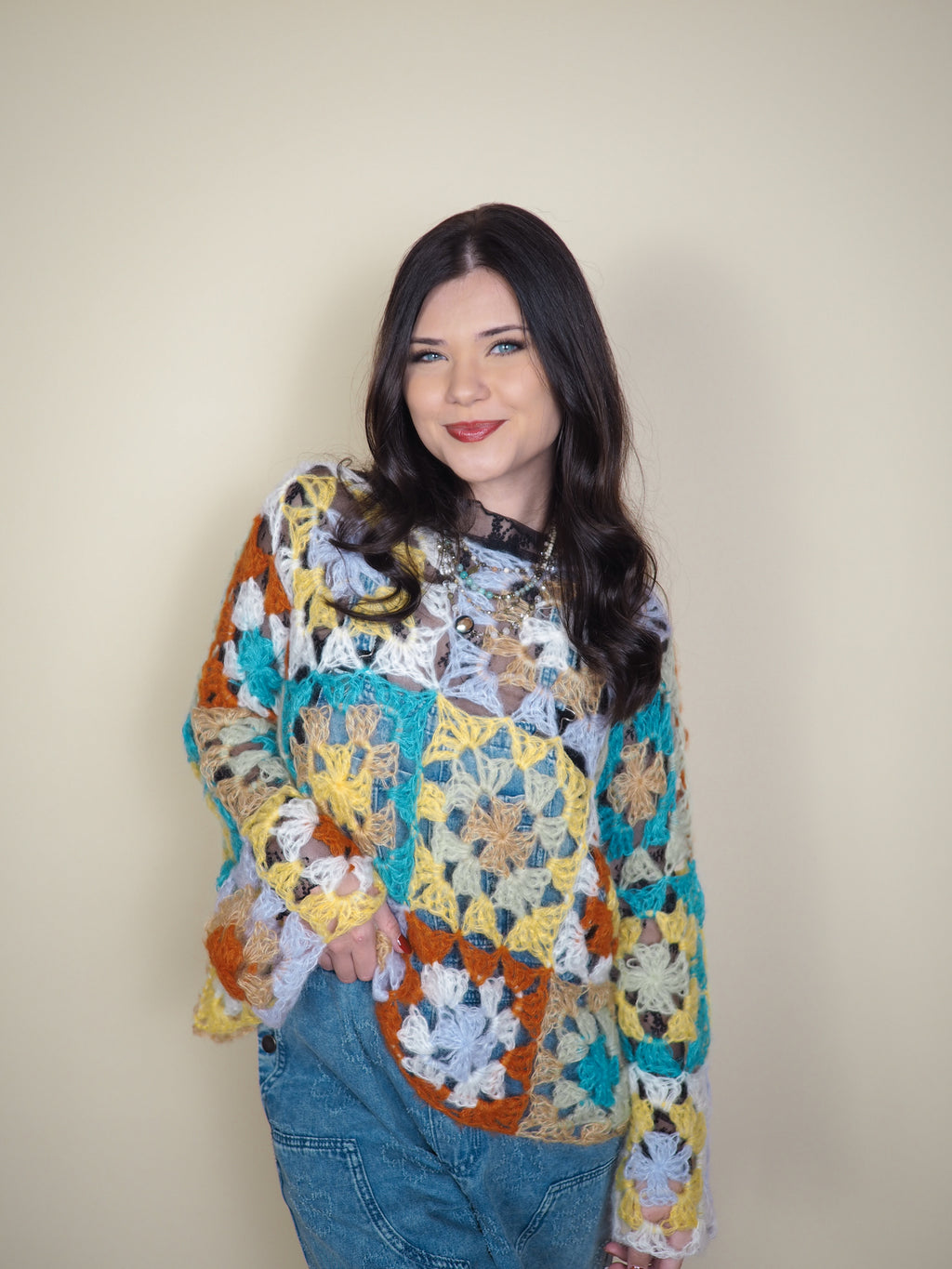 Granny Square Sweater Pattern