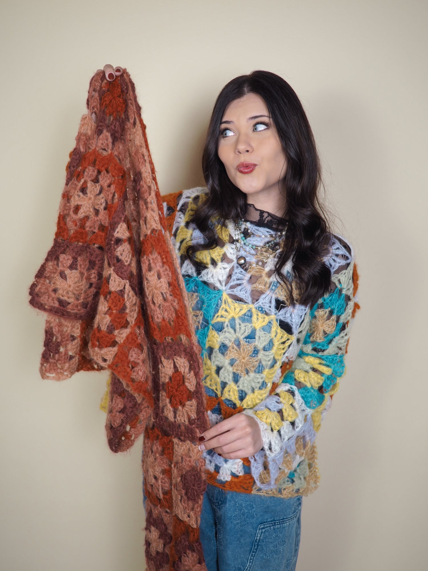 Granny Square Sweater Pattern