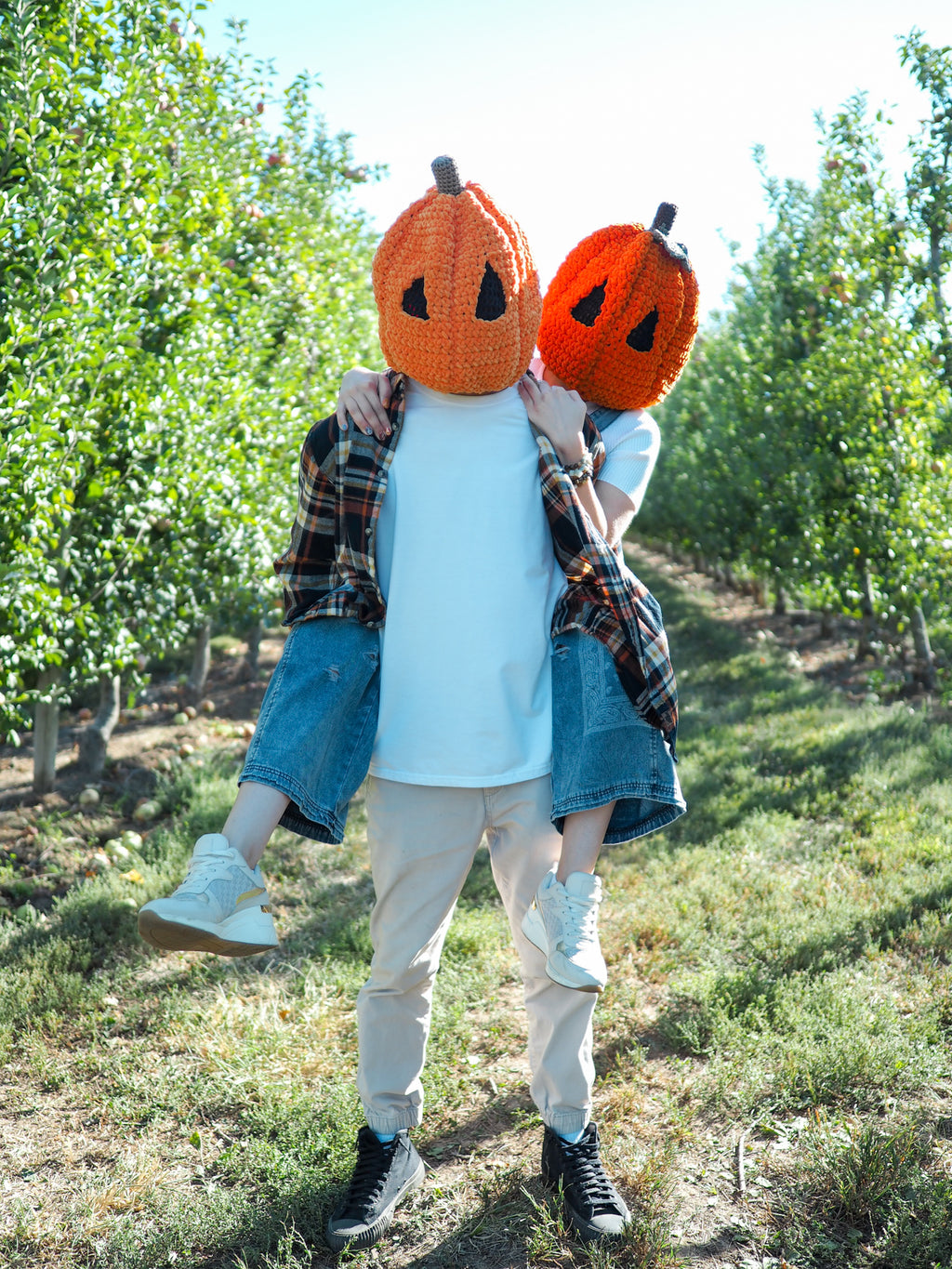 Crochet Pumpkin Head PDF Pattern