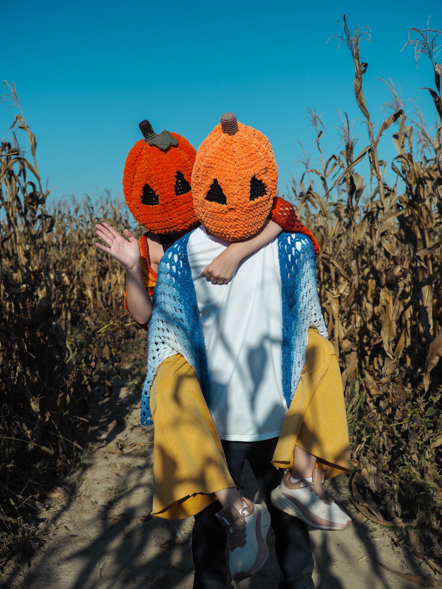 Crochet Pumpkin Head PDF Pattern